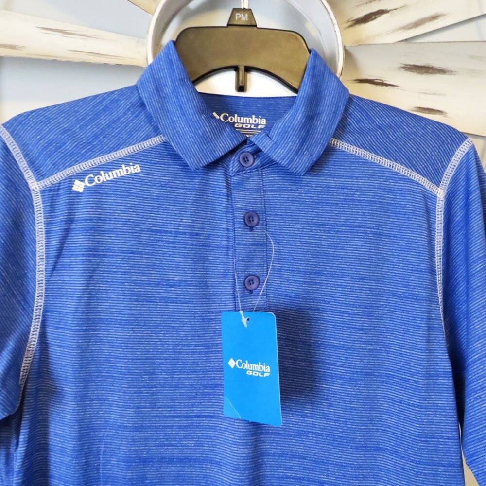 NWT Columbia Men's Shotgun Golf Polo Shirt Size Small - Picture 2 of 7